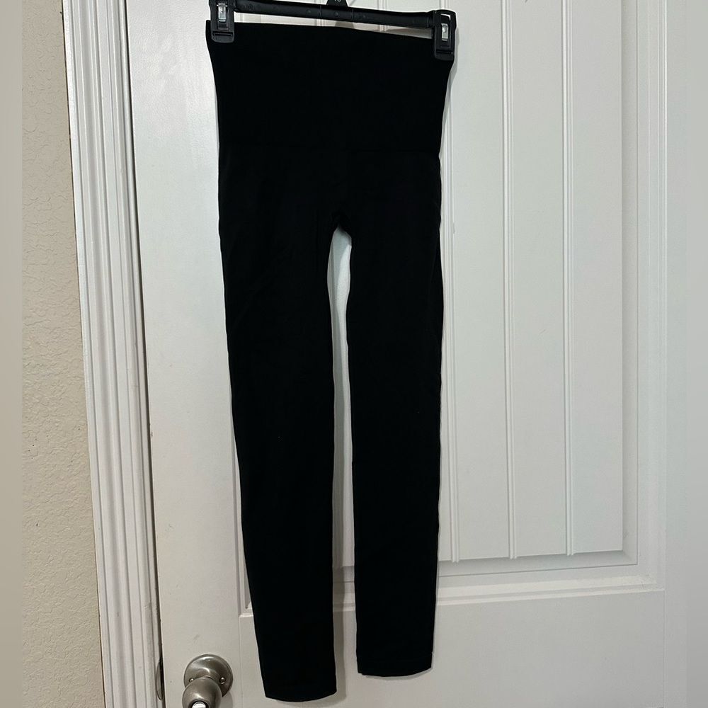 Spanx black tights size large